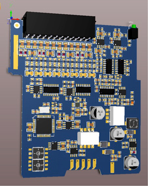 MAURER Engineering Analog-Sensorbaugruppe für Thermoelement oder Widerstandsfüher.