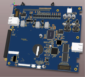 MAURER Engineering Controllerboard mit Anbindungsmöglichkeit an TFT-Touchsystem 