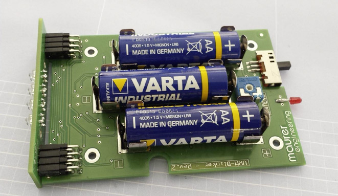 MAURER Engineering Elektronik-Baugruppen mit Batteriebetrieb